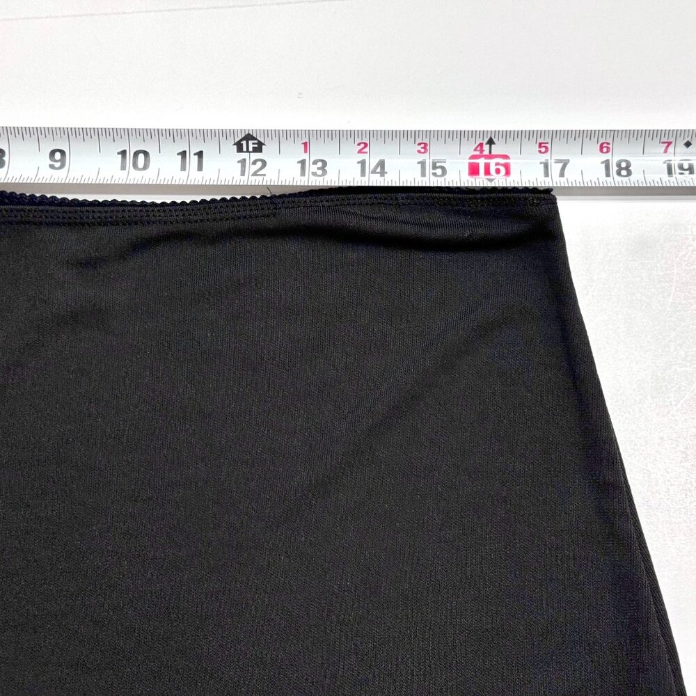 Vtg 90s Y2K Old Navy Stretch Pencil Skirt Witchy Whimsigoth Capsule Grunge Black - Picture 8 of 10